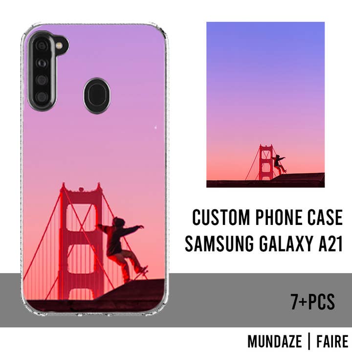 Custom Phone Case For Samsung Galaxy A21 | 7+pcs for wholesale by Mundaze
