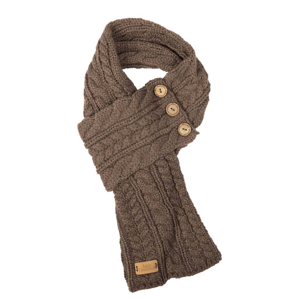Eurostick - Wholesale Scarf - Women's - Aran Cable Button Wrap Scarf37