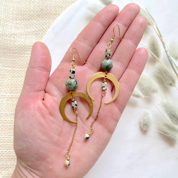 XTRA by Stacey - Wholesale Dangle Earrings - The Sasha Earring - African Turquoise1