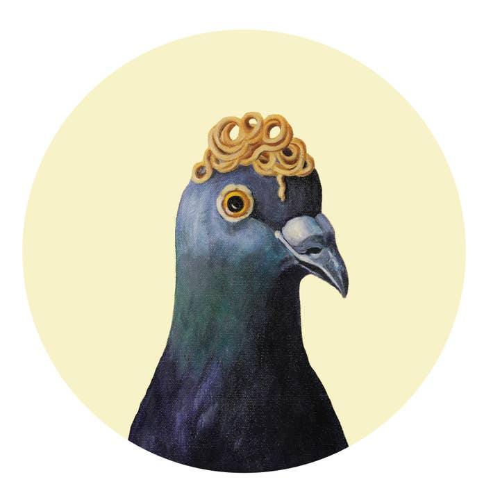 Ramen Pigeon No.18 - Kunstdruk voor wholesale door JJ Galloway