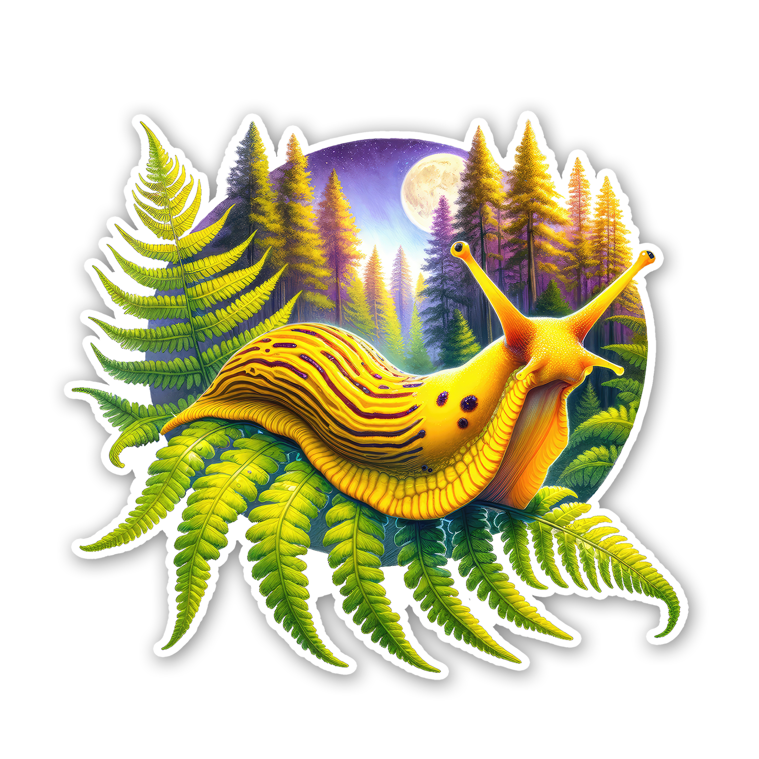 Sticker Atlas - Wholesale Sticker - Moonlit Slug Sticker0