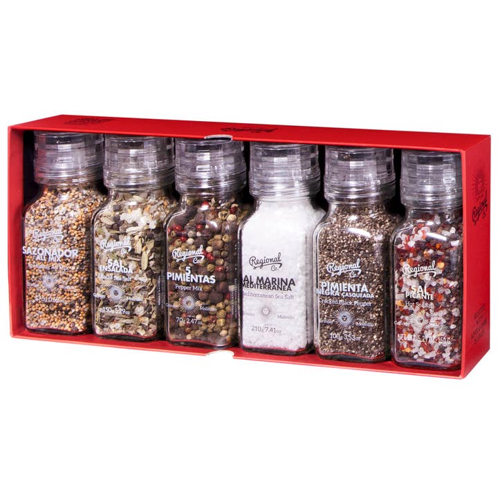 Red Pack 6 Salte og Peberfrugter for engroshandel hos Regional Co.