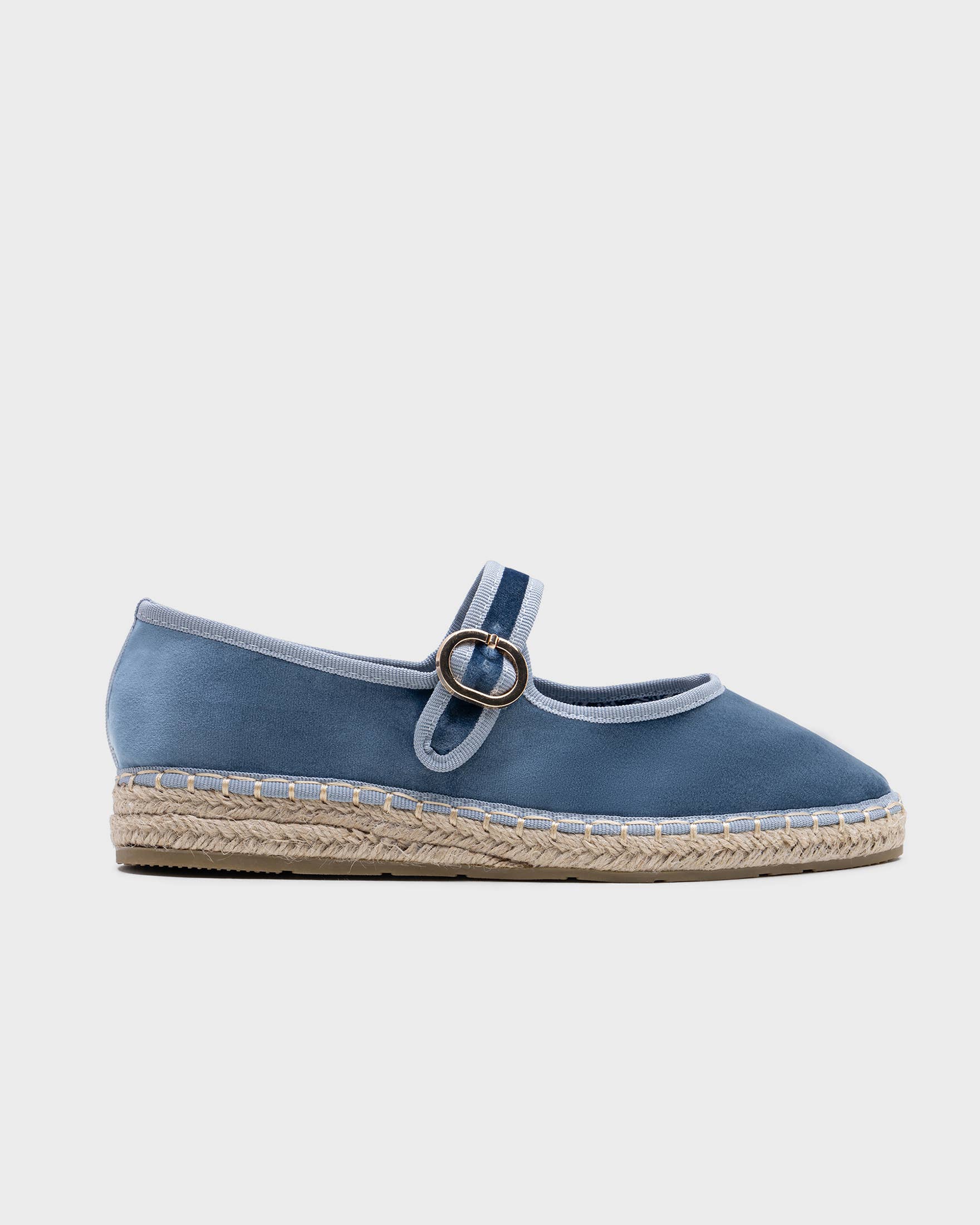 CEREZA – wholesale Flats – Women’s – Velvet Mary Jane Espadrille15