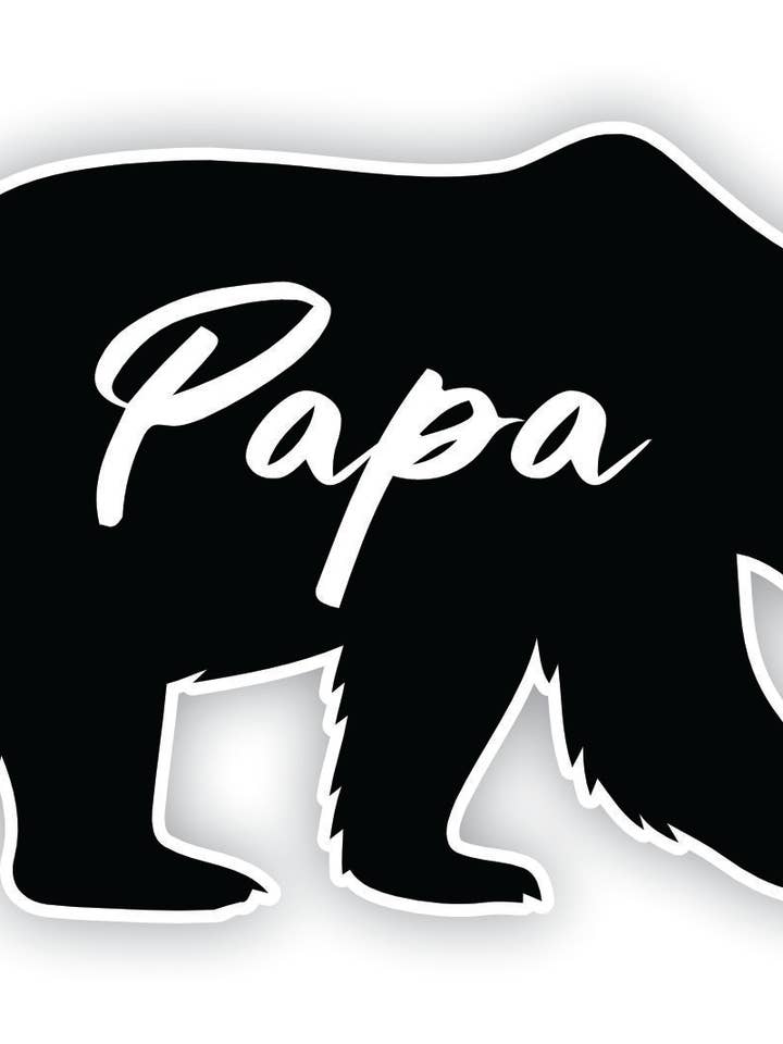Papa Bear Sticker for wholesale by Big monkey