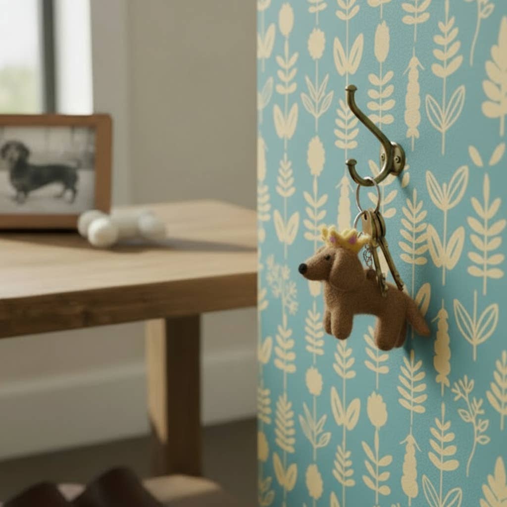 Felt So Good – wholesale Keychain – Unisex – Handmade Felt Sausage Dog Keyring5