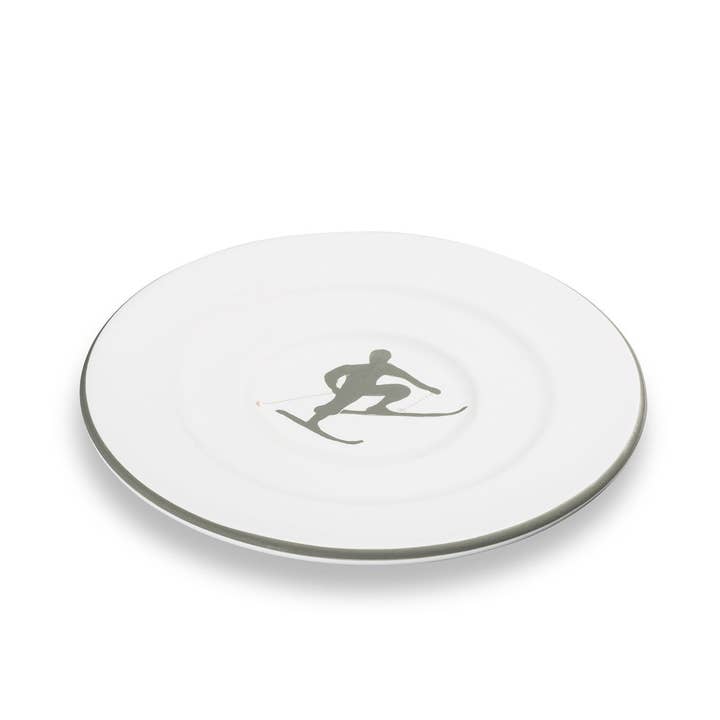 Gmundner Keramik Handels GmbH - Wholesale Dinner Plate - Gray Toni, saucer coffee gourmet (diameter 16 cm)