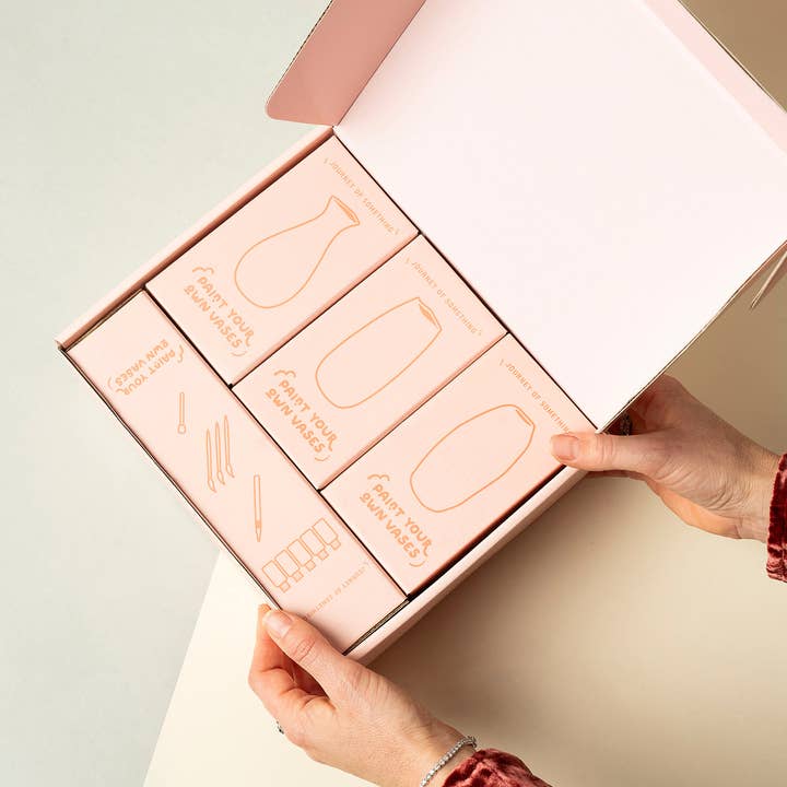 Journey Of Something AU & EU - Wholesale DIY craft kit - Paint Your own Vases 3