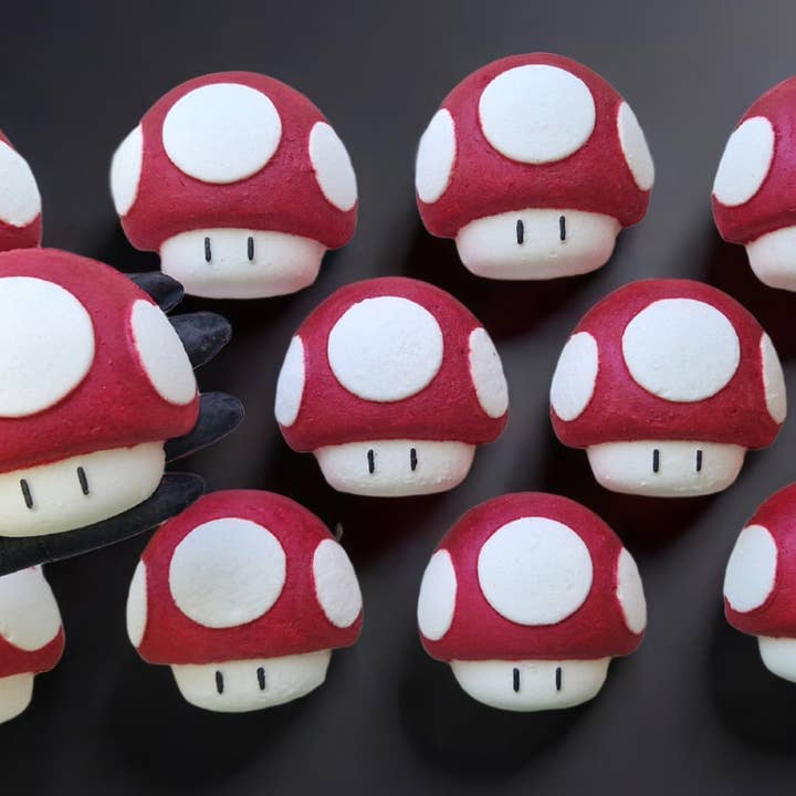 Plumber Mushroom Bath Bomb for wholesale by Fizz Bomb Cosmetics