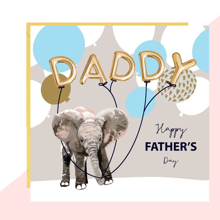 Tarjeta del Día del Padre de DADDY Balloons para venta al por mayor de Lottie Simpson