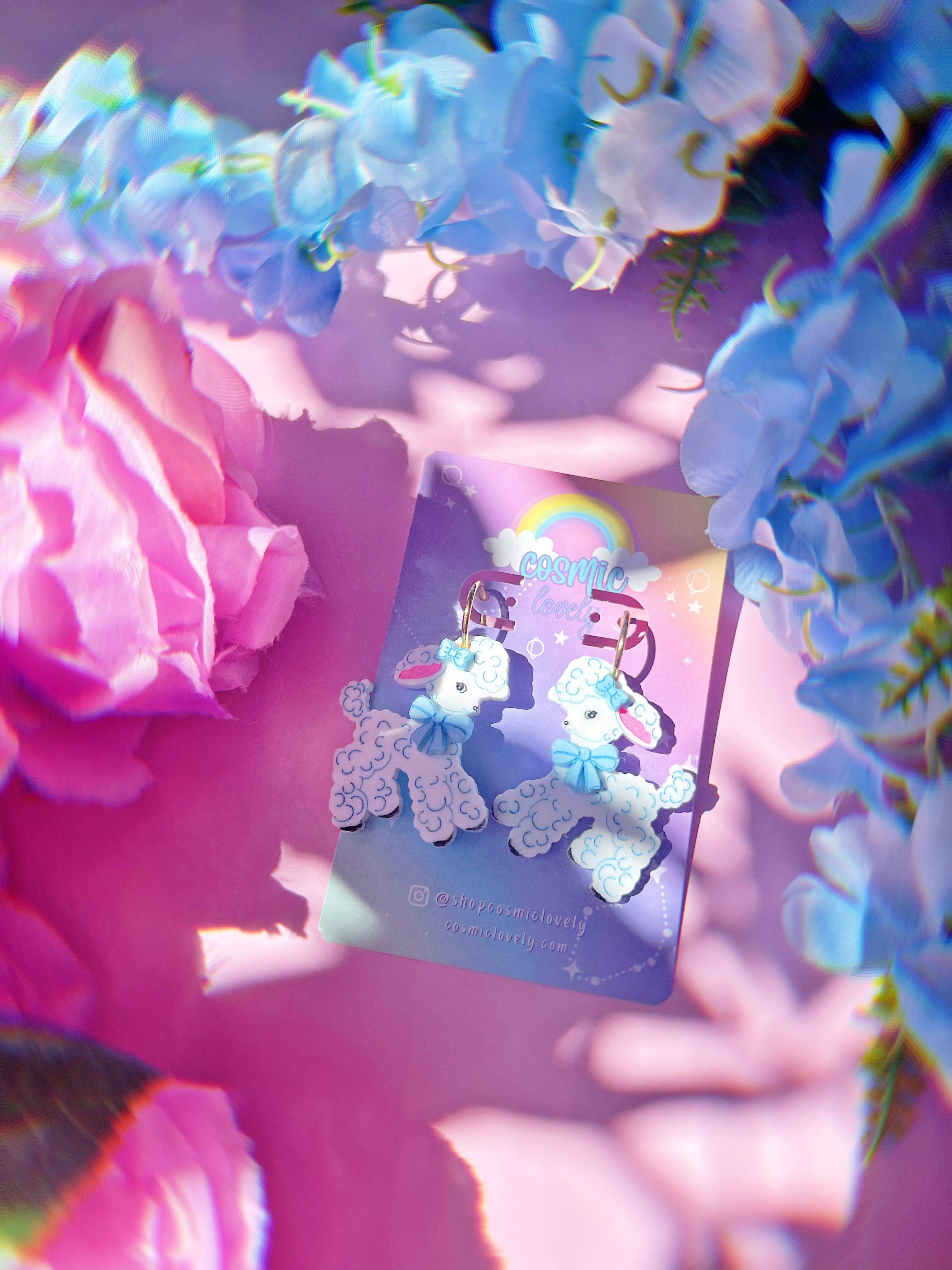 Cosmic lovely – wholesale Dangle earrings – Vintage Inspired Cutie Lamb Earrings6