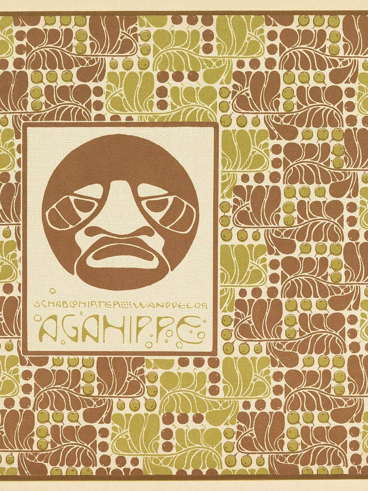 Platta 19 från Die Quelle av Koloman Moser, 1901 för wholesale av Flashback Shop