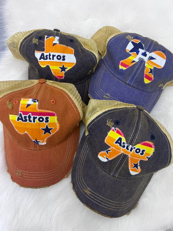 Sombrero Throwback Houston Texas Dirty Trucker para venta al por mayor de Sweet Texas Treasures