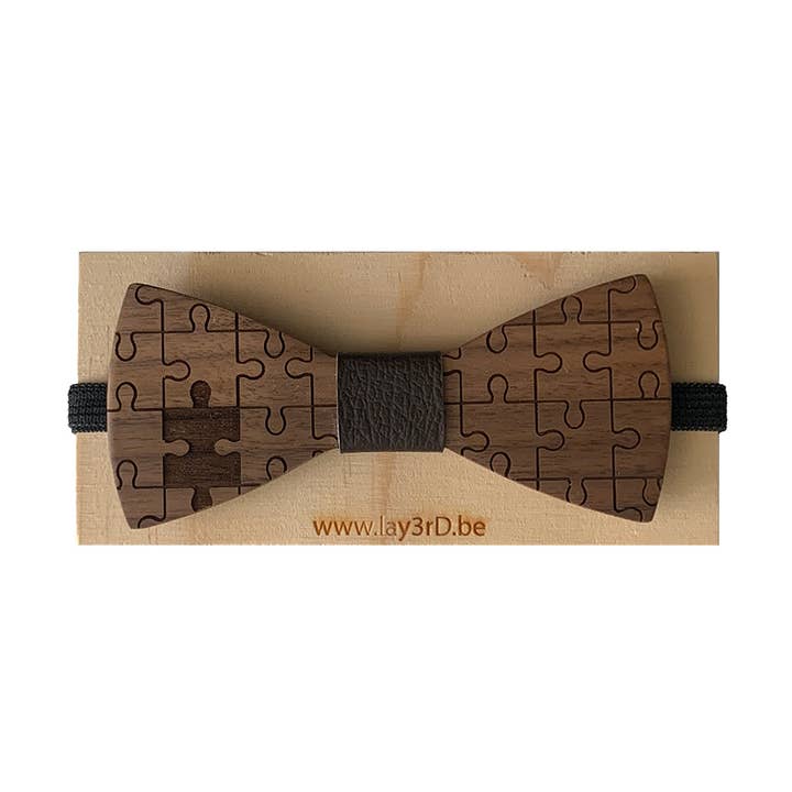 Lay3rd Lasercut - Houten Strikes - couro preto por atacado de Lay3rD