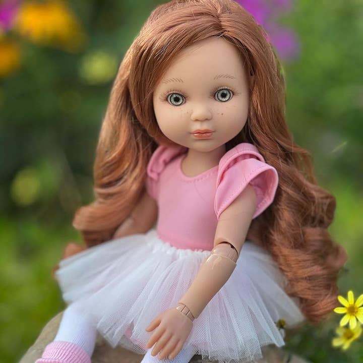 Evia's World® Giada™ 14" Posable Doll for wholesale by Kennedy and Friends/ Ann Lauren Dolls/ MBD