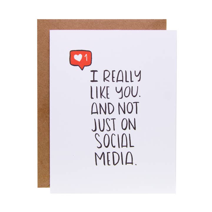I Really Like You for wholesale by Drawing a Blank Cards + Gifts