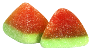 SWEDISHCANDY4U - Wholesale Gummy - WATERMELON PIECES FILLED 1K0