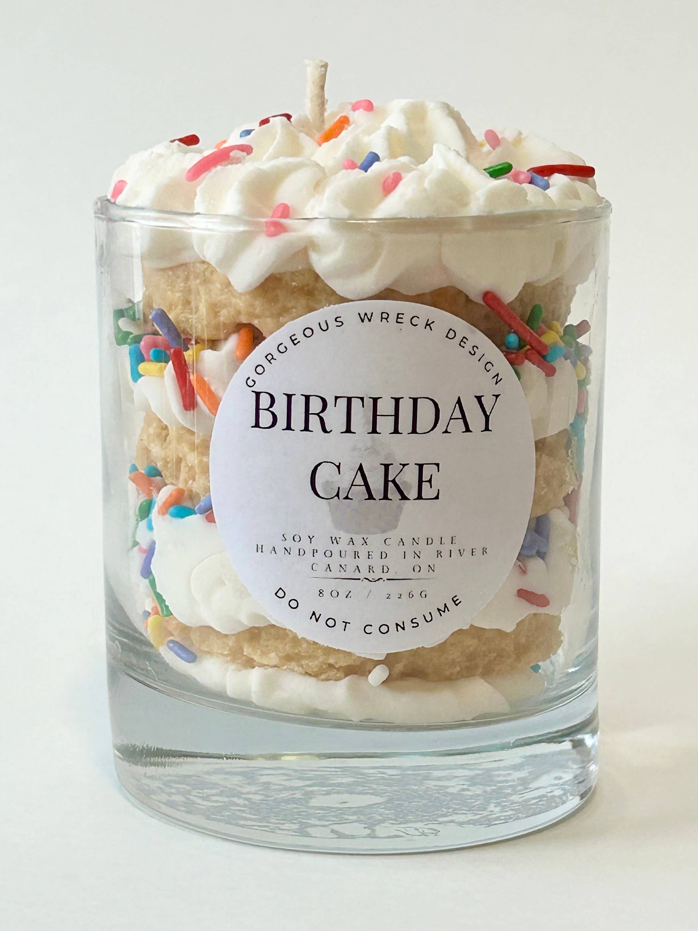 Gorgeous Wreck Design - Wholesale Novelty Candle - Birthday Cake Dessert Candle 2