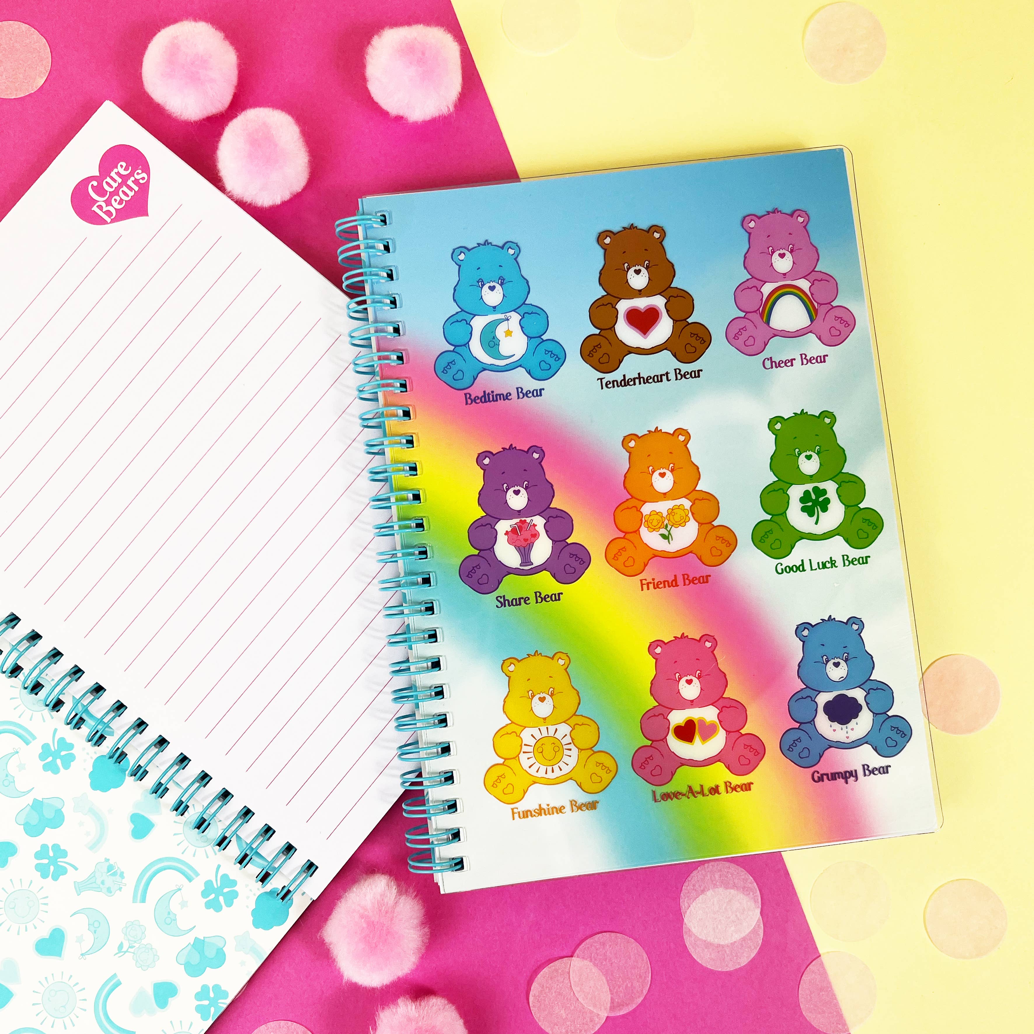 Blueprint Collections – wholesale Anteckningsbok – Care Bears A5 anteckningsbok5