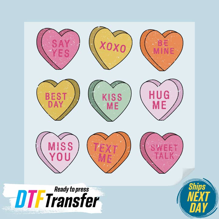 Gift For Love DTF Transfer for wholesale by DTF Office