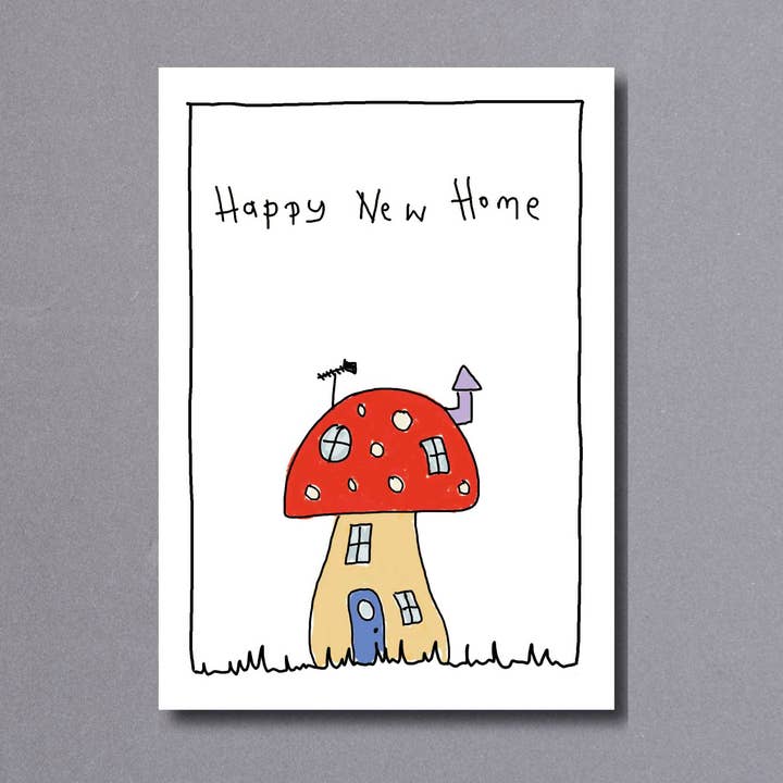 New Home Mushroom — nytt hemkort för wholesale av Little Gallery
