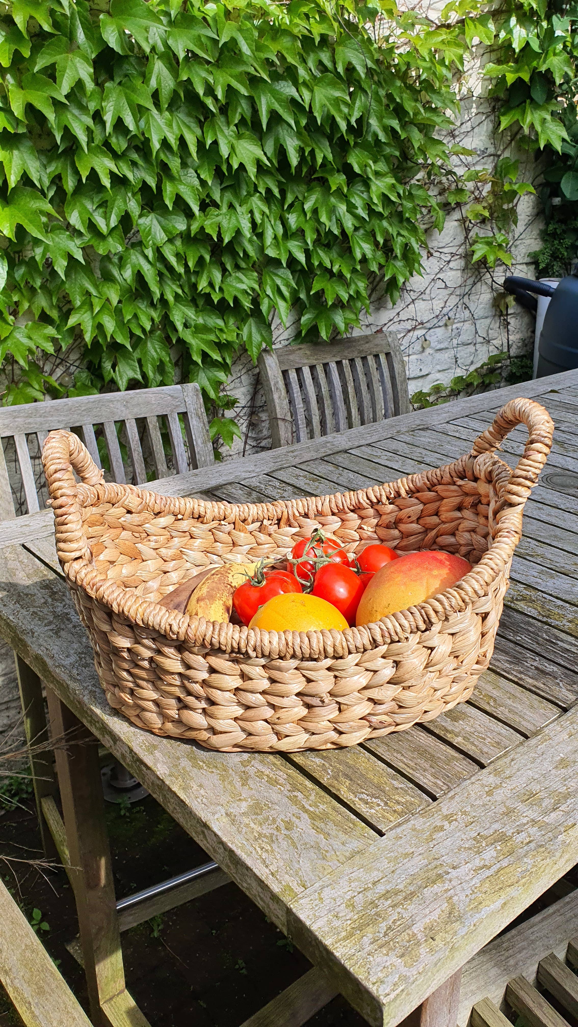 DUA - Wholesale Basket - Fruta Waterhyacinth Fruit Basket Handmade1
