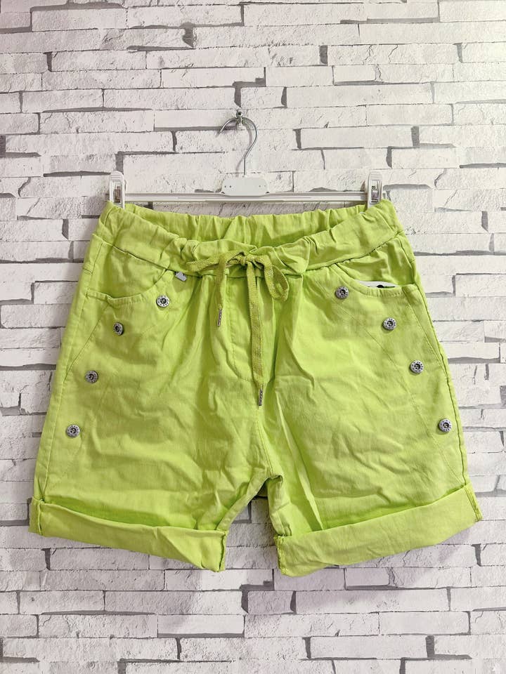 ZAFA PARIS - Wholesale Shorts – Women’s - 21F25P009-Magic shorts with button1