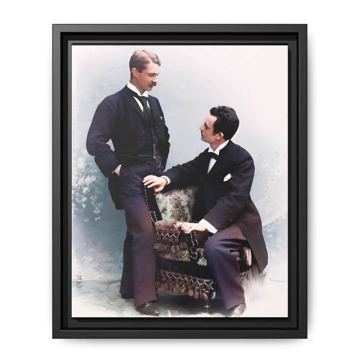 paire 125 | Foto Vintage enmarcada - Lienzo Mate para venta al por mayor de Walt & Pete