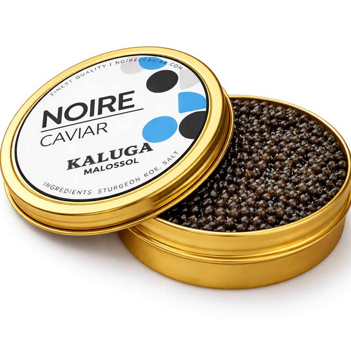 Kaluga Premium Sturgeon Black Caviar 4.4 Ounces / 125 Grams for wholesale by Aquatir