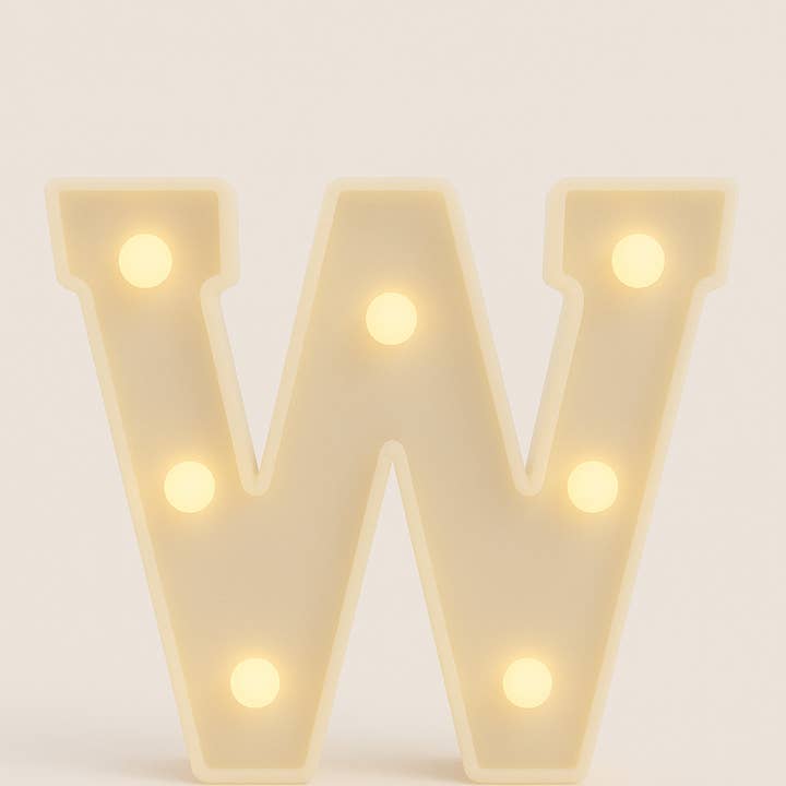 Lys op bogstavet W for engroshandel hos SWR trading LTD