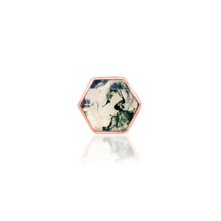Valerie II Threadless - 14K Gold for wholesale by Piercing-zone