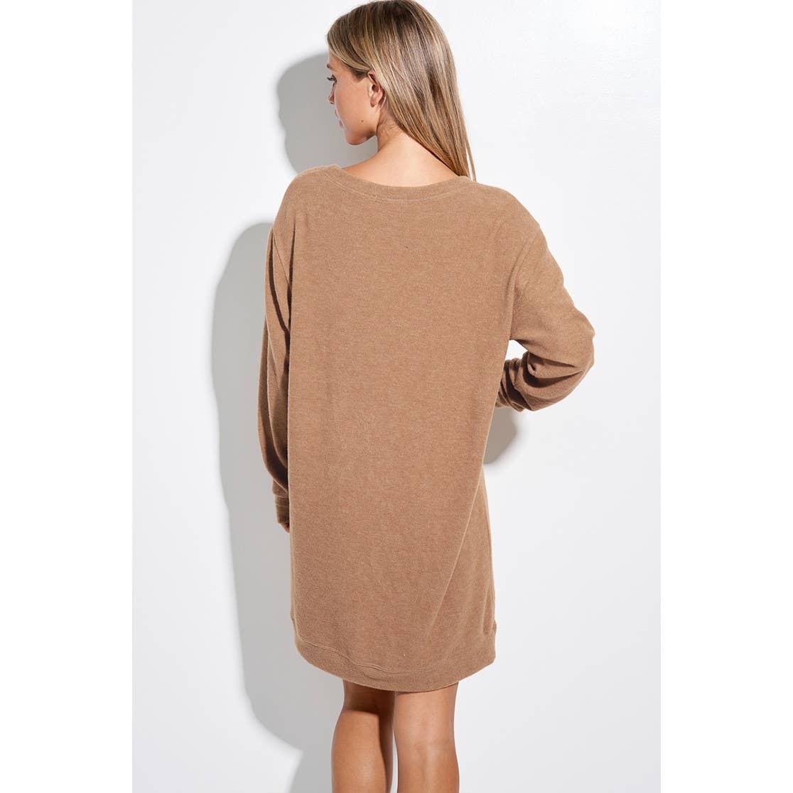 Phil Love - Wholesale Dress - Women's - Western cow skul print long sleeve tunic dress2