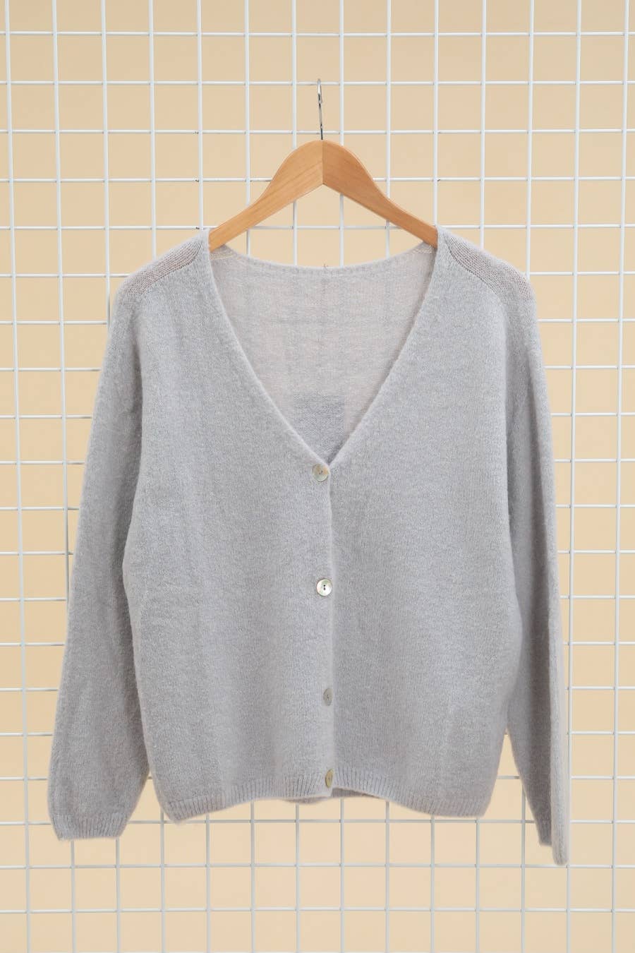 LÉA & LUC – wholesale Cardigan – Women’s – ALPACA V-neck cardigan REF 10268