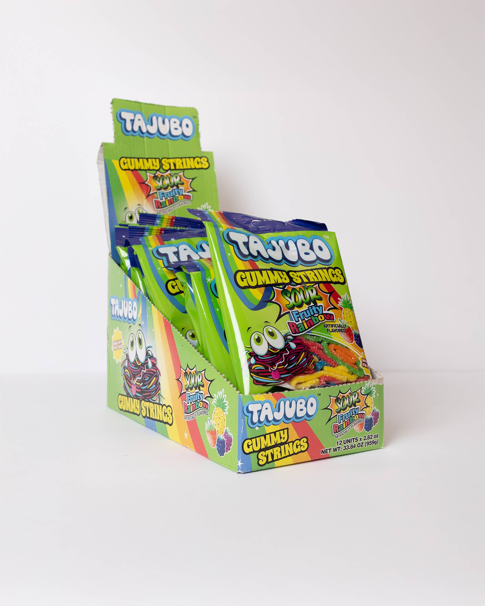 Sunflower Food Company - Wholesale Gummy - TAJUBO SOUR STRING RAINBOW