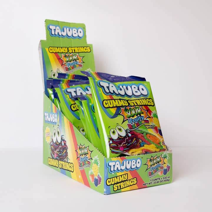 Sunflower Food Company - Wholesale Gummy - TAJUBO SOUR STRING RAINBOW0