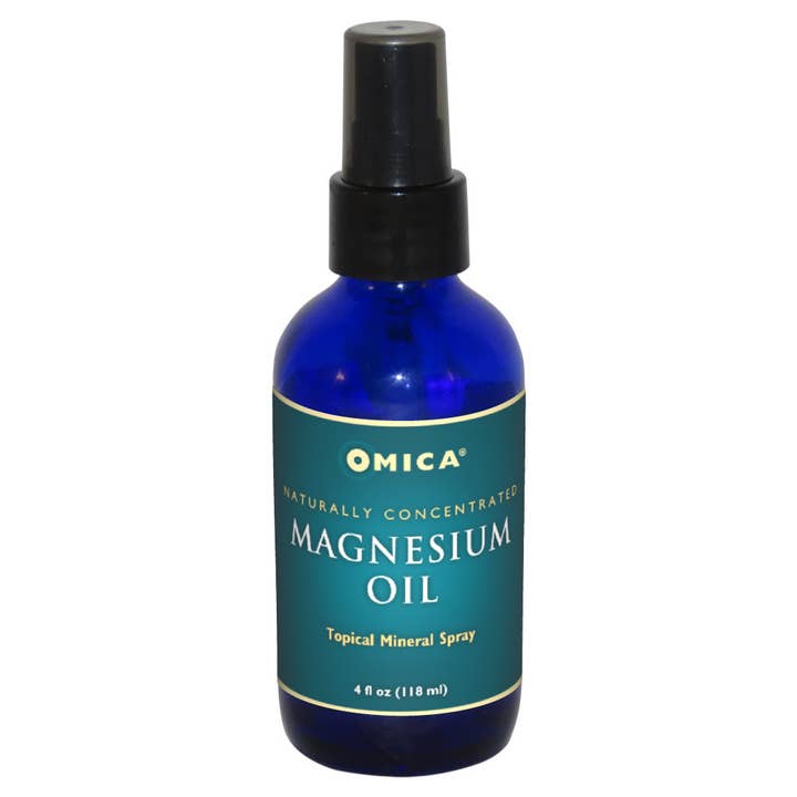 Magnesium Oil Spray – Original/Plain (4 fl oz) for wholesale by Omica Organics