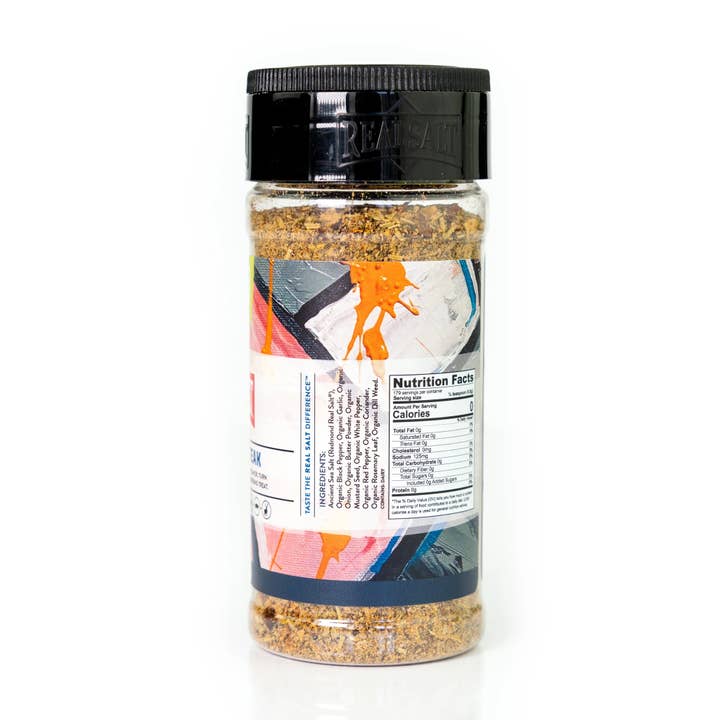 KetoFitShop - Wholesale Dried Spice Mix - Seasonings WASATCH STEAK Shaker 150gr Real Salt1