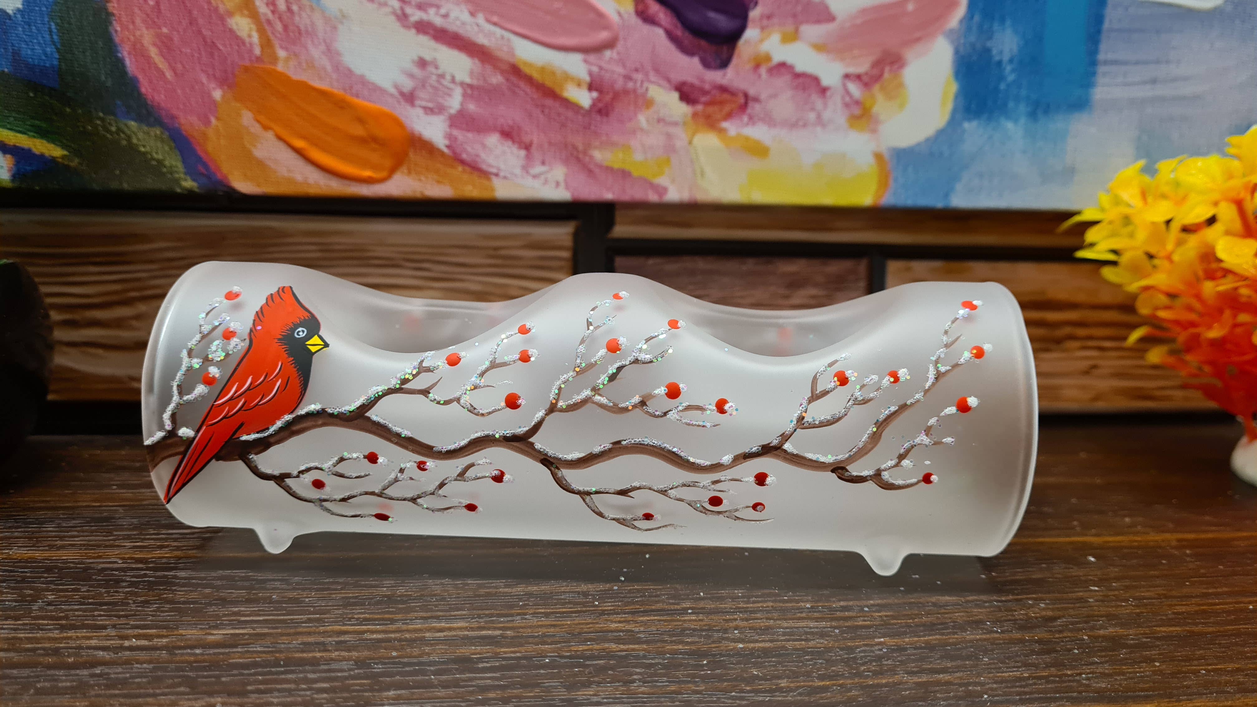 Glass by Iness - Wholesale Candle Holder - Dual Candle Holder - Centerpiece Style4