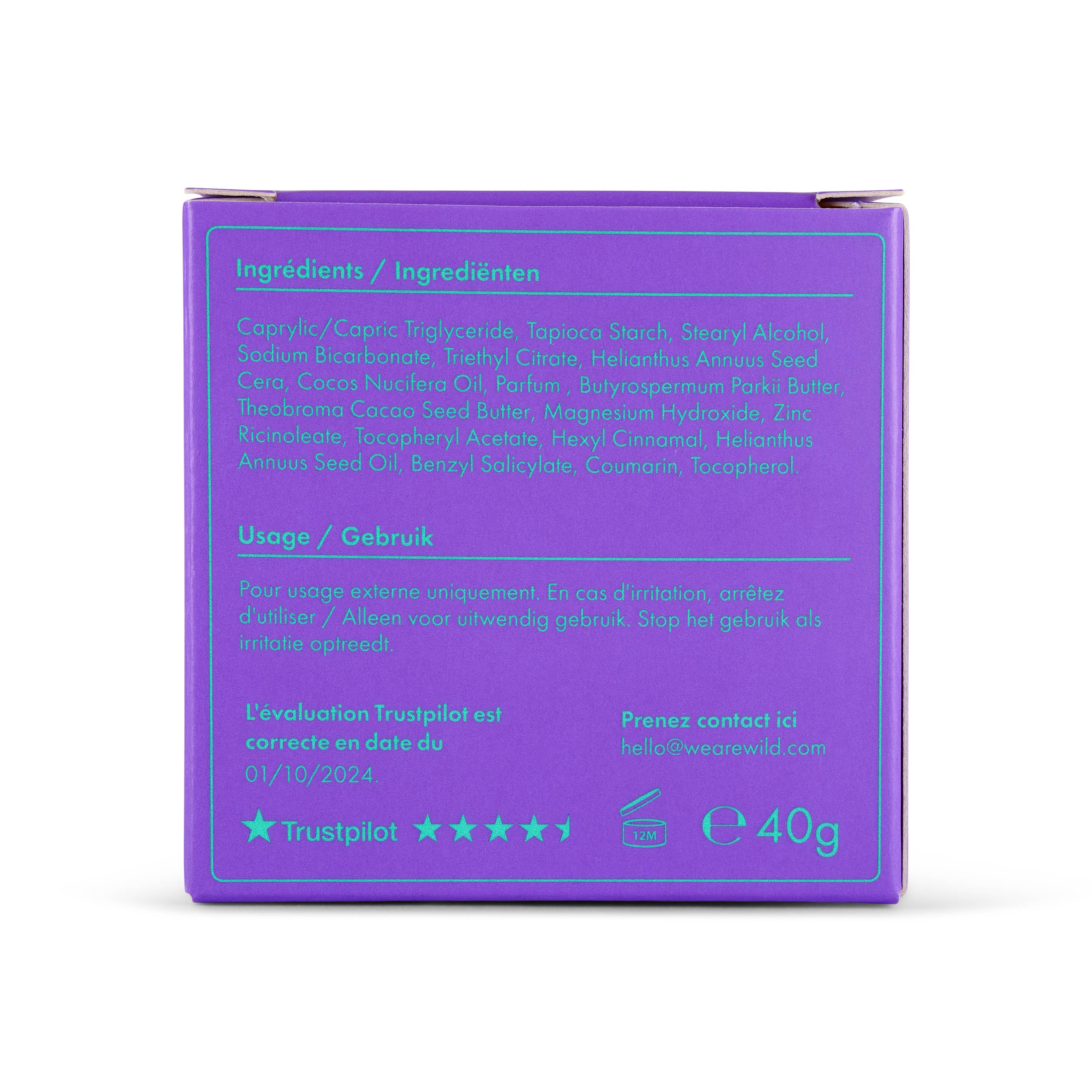 Wild – wholesale Deodorant – Unisex – Deo FR Coconut (8 Pack)1