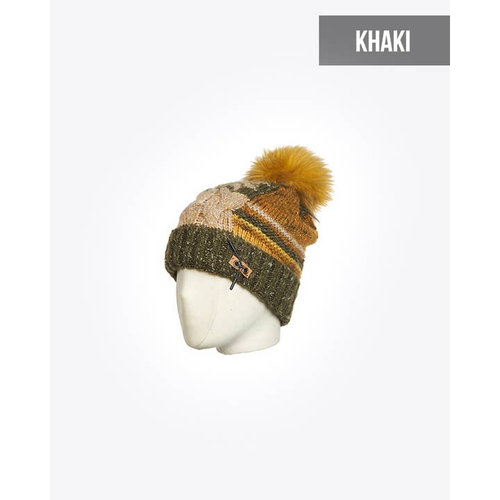 Fonem – wholesale Beanie – Women's – Bonnet Femme Avec Pompon : Claudia3