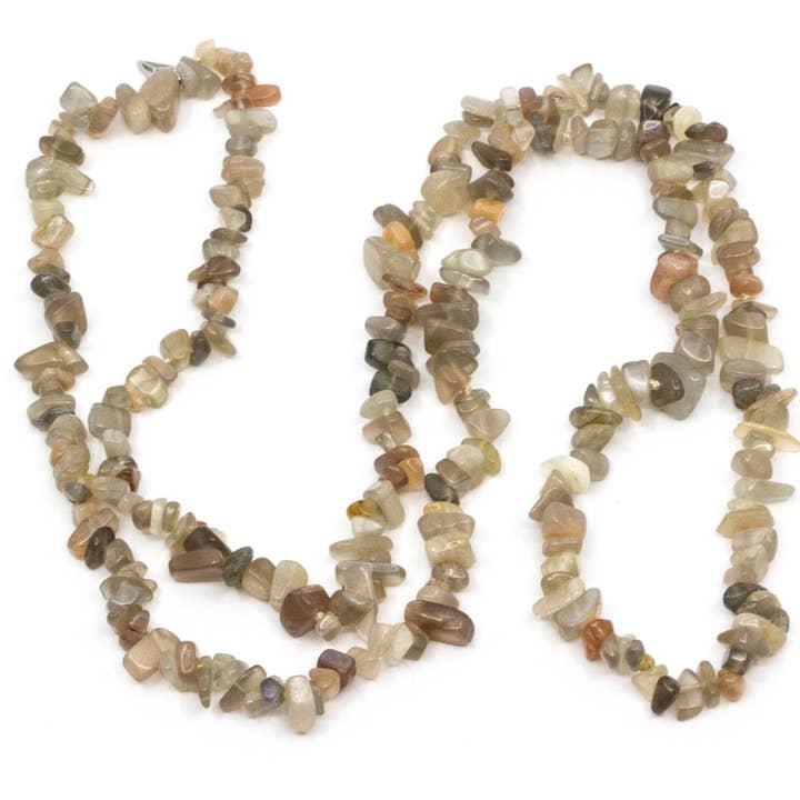 gr Natural Gem Halsband Grå for wholesale on Faire