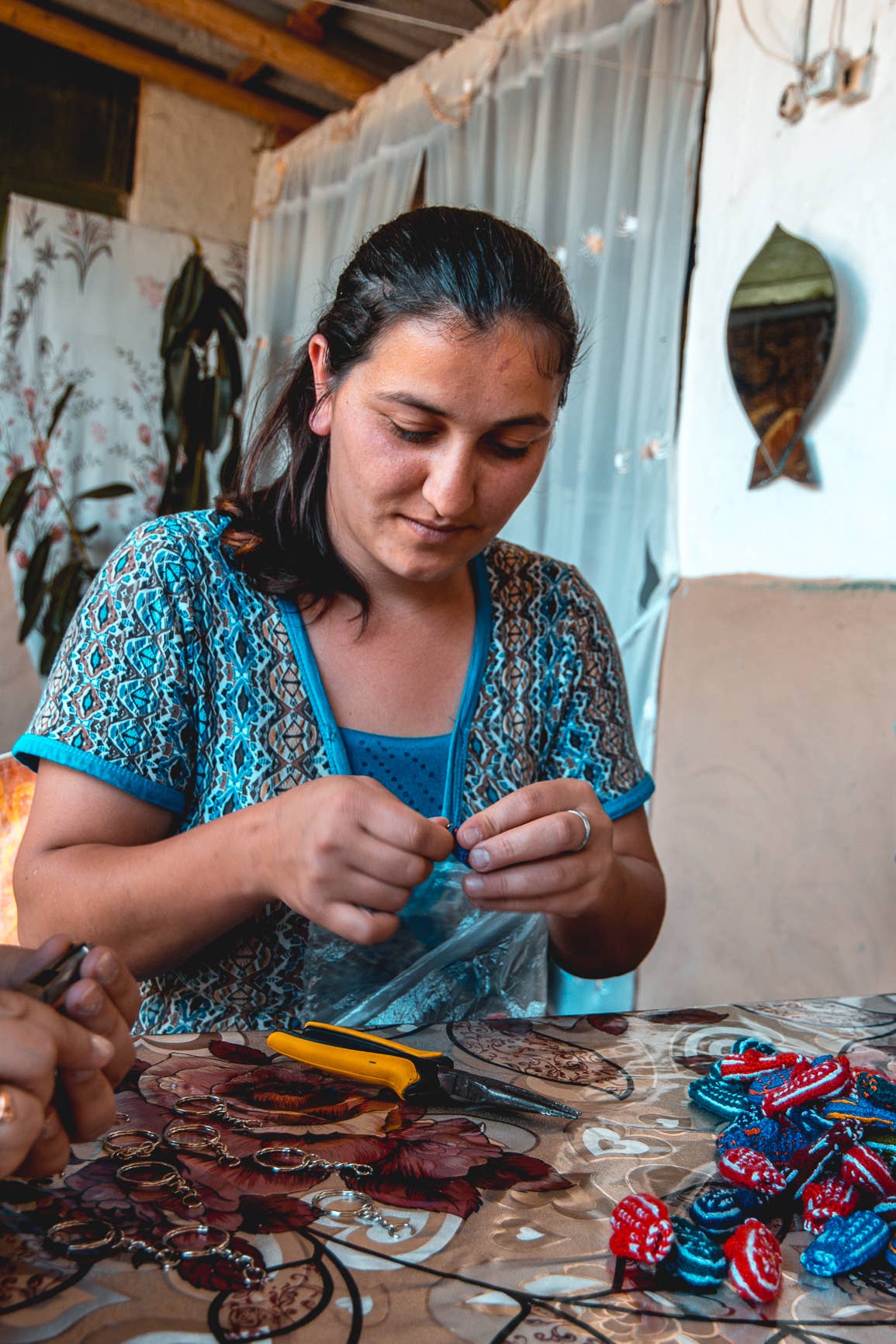 Azerbaijani Socks - Wholesale Ornament Set - Mitten Ornaments : Set of 62