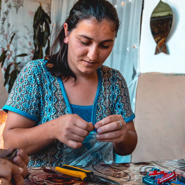 Azerbaijani Socks - Wholesale Ornament Set - Mitten Ornaments : Set of 62