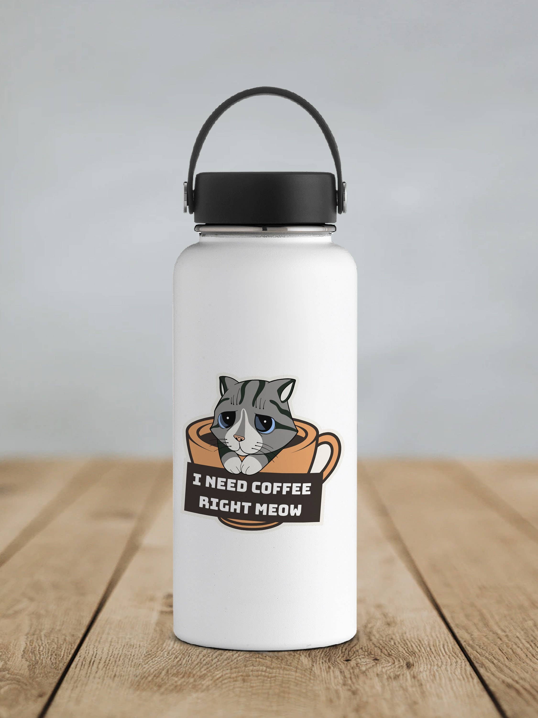 Ozark Sticker Company – Großhandel Aufkleber – Ich brauche Kaffee Right Meow Aufkleber3