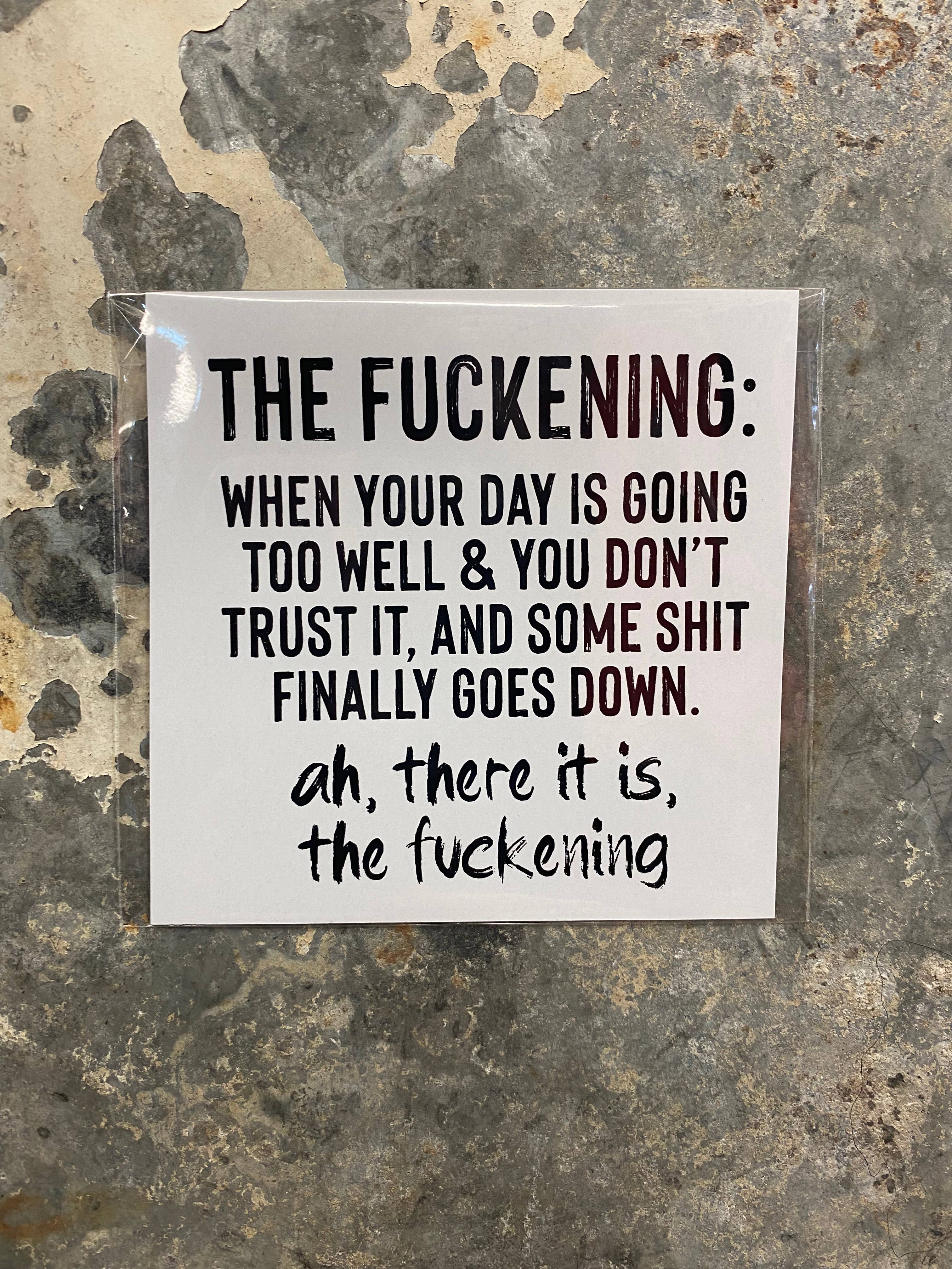 Crooked Halo - Wholesale Magnet - The Fuckening Magnet