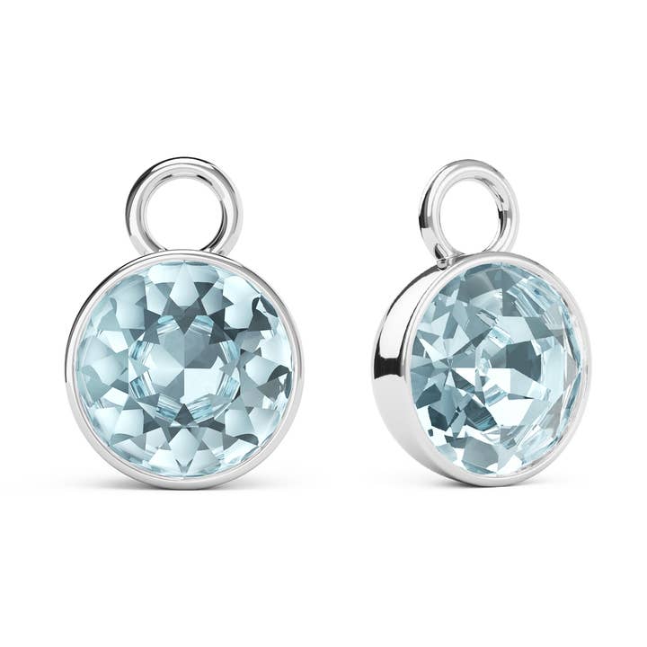 Breloques Bella 2 carats en mélange avec motif Swarovski Light Azore pour la vente par My Jewellery Story