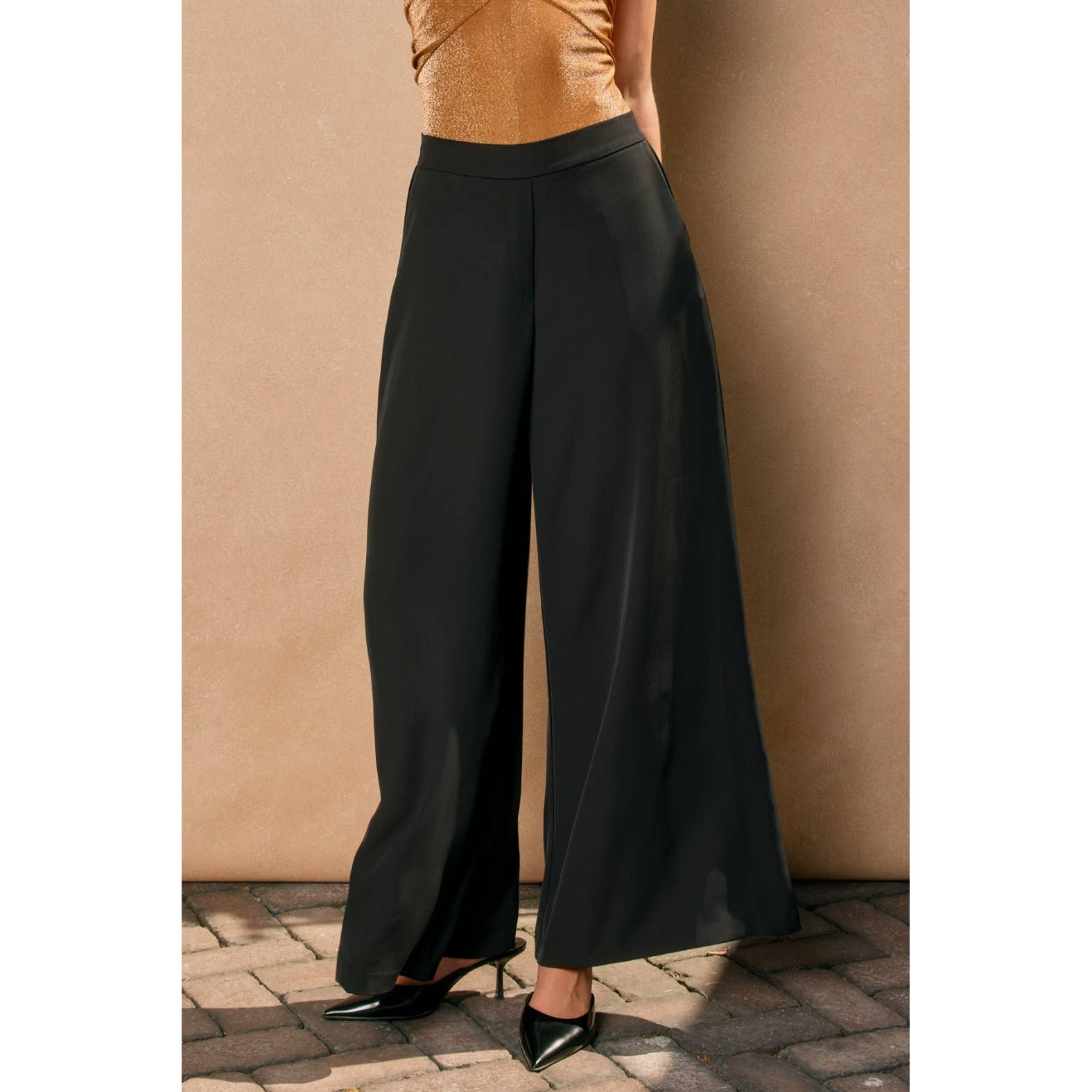 Dress Forum - Wholesale Pants - Women's - Extra Wide Leg Pull-On Pants3