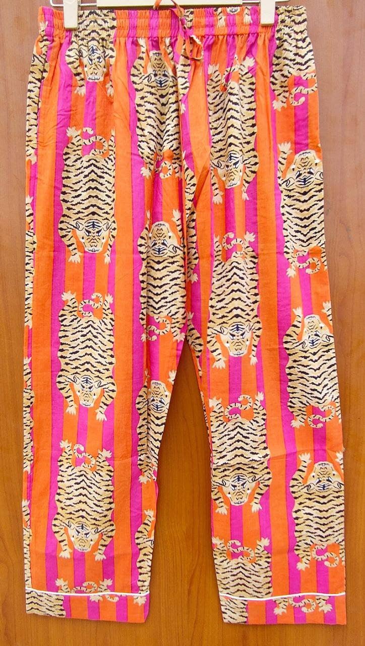 bhavnas boutique – wholesale Pyjamasset - Dam – Indisk pyjamasset i bomull för kvinnor, sommarvänlig nattuppsättning6