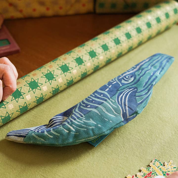 East End Press - Wholesale Pencil Case/Pouch - Whale Fabric Case11