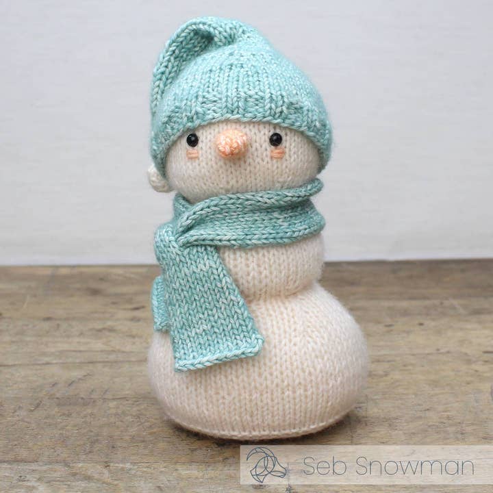 DIY Knitting Kit - Seb Snowman for wholesale by Hardicraft USA