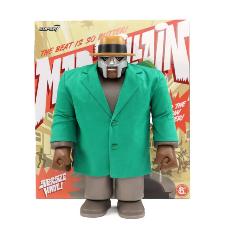 National Hip-Hop Museum - Wholesale Decorative Figurine - MF Doom Madvillian x Super 7 Supersize 16" Vinyl Figure3